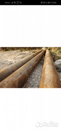 Труба металлическая 76 мм бу