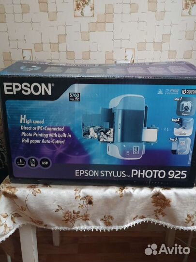 Epson Stylus. Новый Принтер струйный цветной