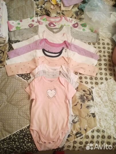 Большой пакет для девочки 3-6 месяцев