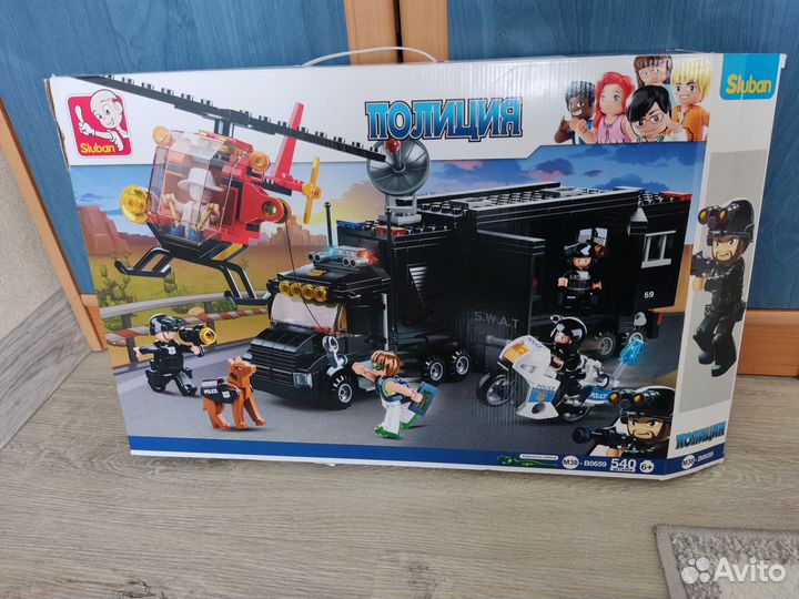 Конструктор Sluban Полиция В0659 аналог лего