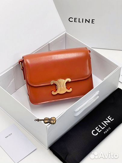 Сумка женская натуральная кожа celine