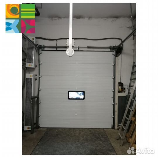 Секционные ворота alutech