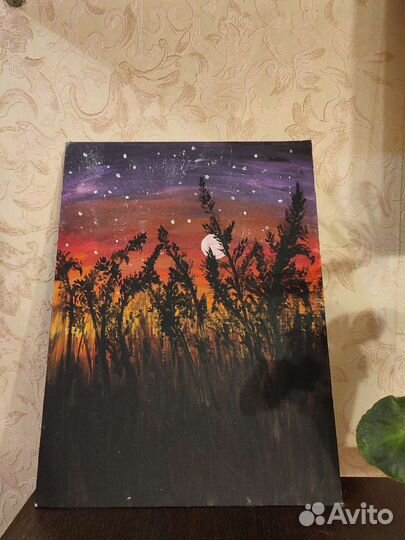 Картины акрилом