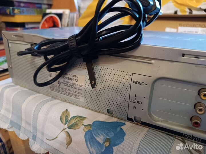 Видеомагнитофон panasonic nv-fj730 hifi стерео