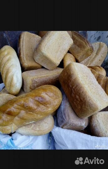 Хлеб комбикорм некондиция