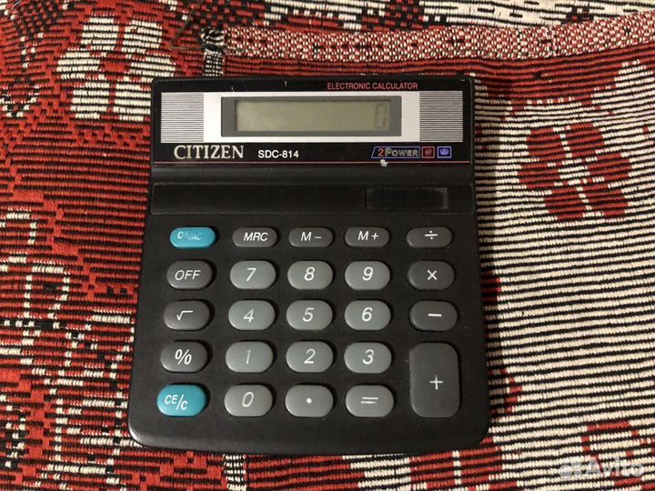 Калькулятор casio citizen