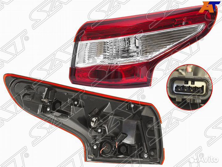 Фонарь задний nissan qashqai 14-19 RH ST-215-19N1R