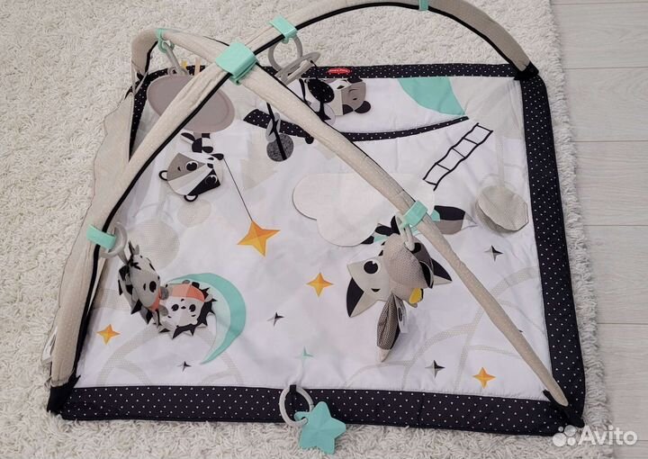 Развивающий коврик Tiny Love Black & White Gymini