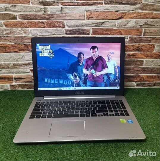 Ноутбук asus i7/Видеокарта 2Гб /6ram