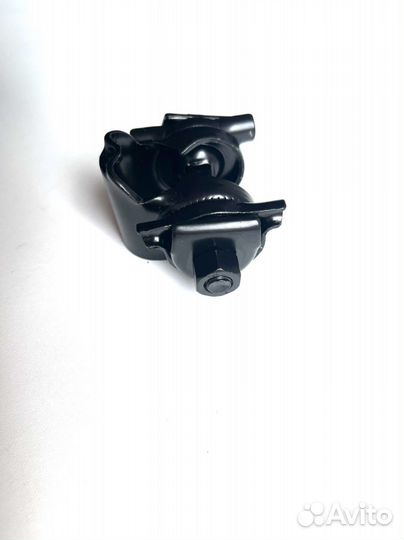 Замок крепления седла 22мм черный стальной