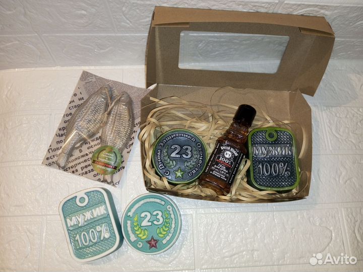 Мыло ручной работы подарочный набор