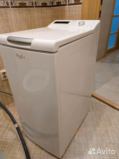 Стир. машина с вертикальной загрузкой whirlpool