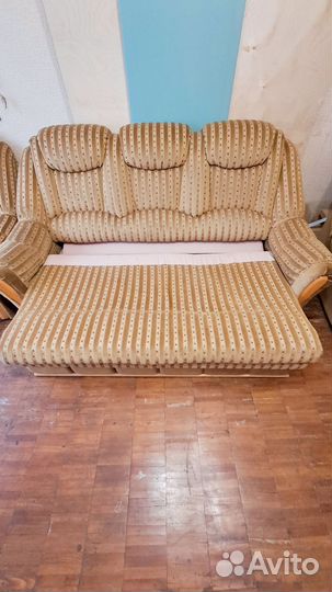 Диван и 2 кресла бу