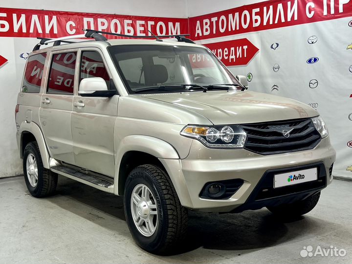 УАЗ Patriot 2.7 МТ, 2016, 104 915 км