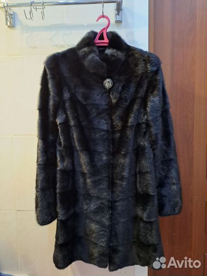 Шуба норковая поперечка
