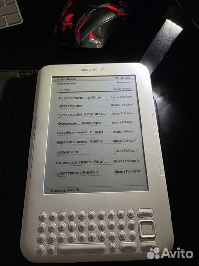 Электронная книга Kindle3+ топовый чехол