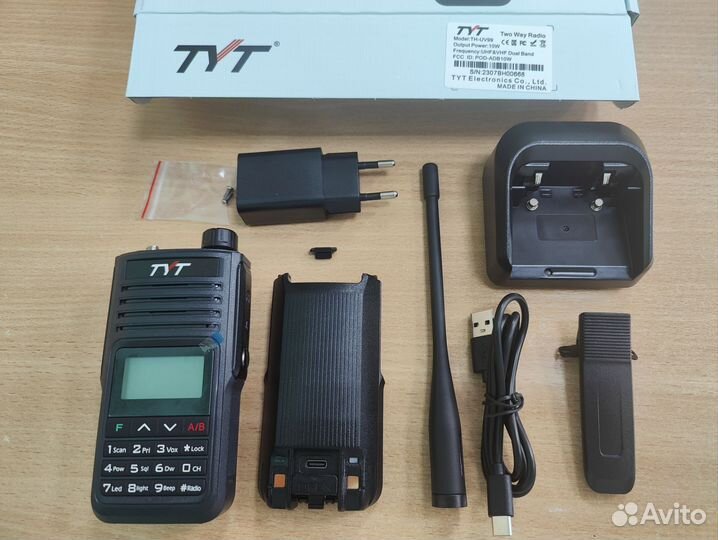 TYT TH-UV99 рация оригинал Type-C 10 Ватт новые