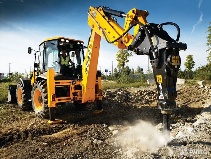 Услуги Экскаватор погрузчик JCB- 3CX Гидромолот