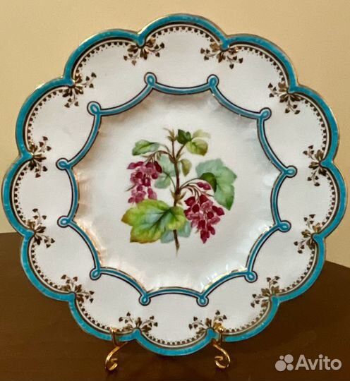 Антикварные тарелки. Coalport, Англия