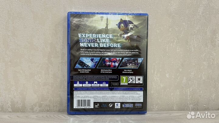 Sonic frontiers ps4. Новый диск