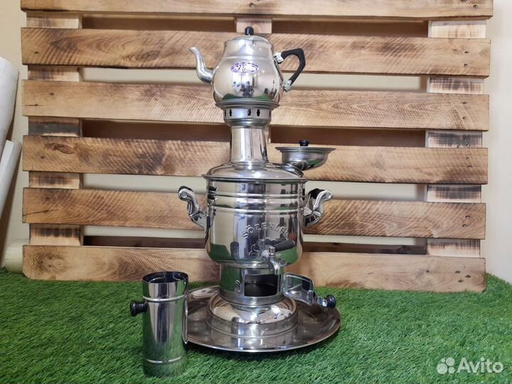 Турецкий самовар на дровах в наборе
