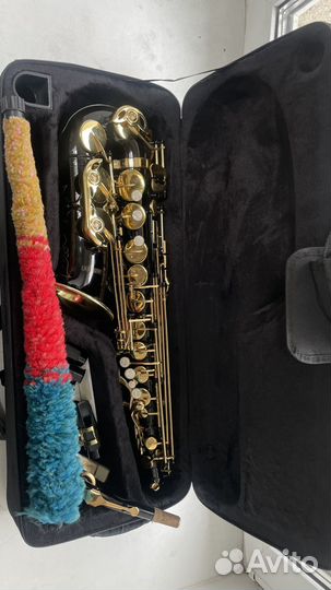 Саксофон альт чёрный