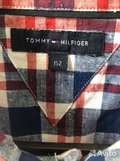 Tommy hilfiger рубашка 152