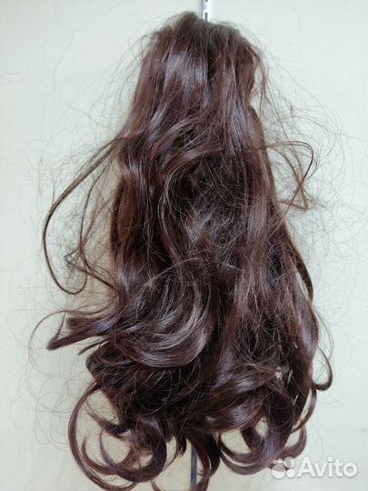 Хвост шиньон на крабе