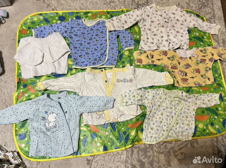 Детские вещи для новорожденных коробка большая