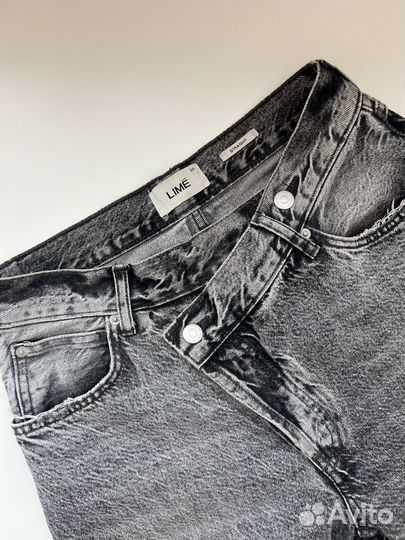 Джинсы Lime серые 36