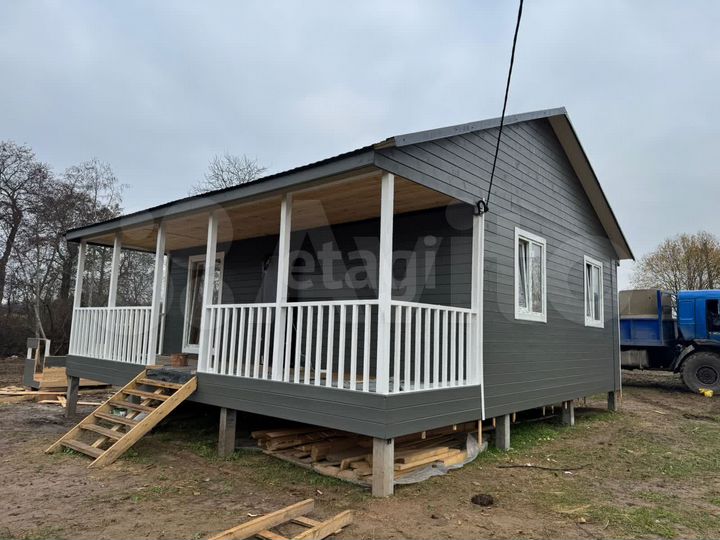 Дом 64 м² на участке 7,5 сот.