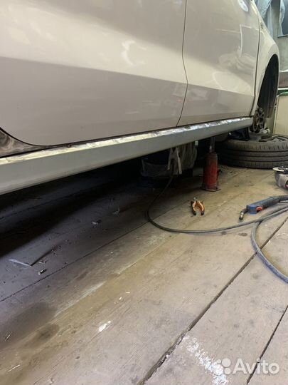 Замена порогов авто и сварочно покрасочные работы