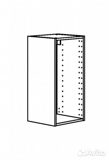 Каркас навесного шкафа икеа Метод