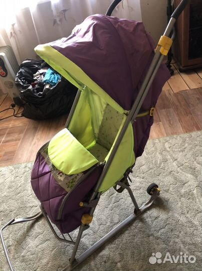 Коляска санки