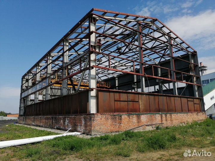 Металлоконструкции на здание, склад, гараж