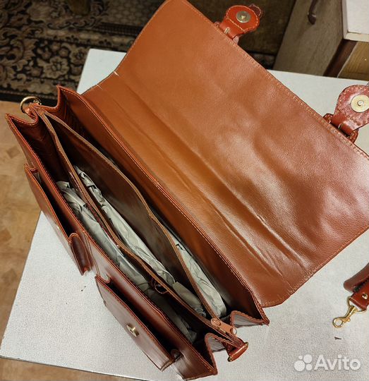 Портфель женский кожаный rosa goods leather