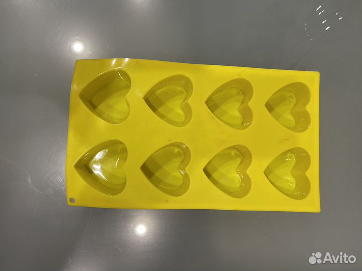 Силиконовая форма для выпекания кексов