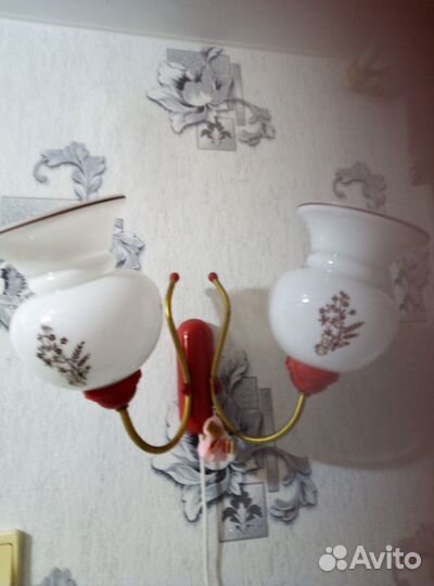 Бра с большими плафонами