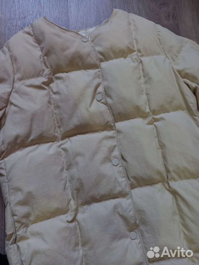 Пуховик женский длинный 46 48 размер