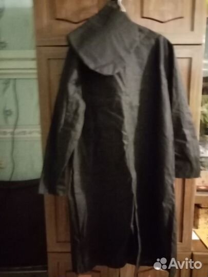 Плащ прорезиненный, рабочий