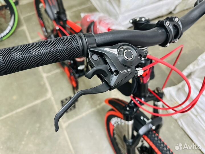 Велосипед складной 26R Green красный