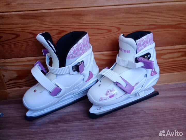 Коньки детские раздвижные р.29-32