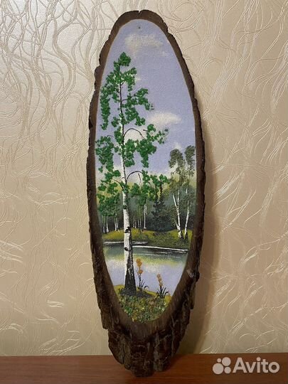 Картина из самоцветов