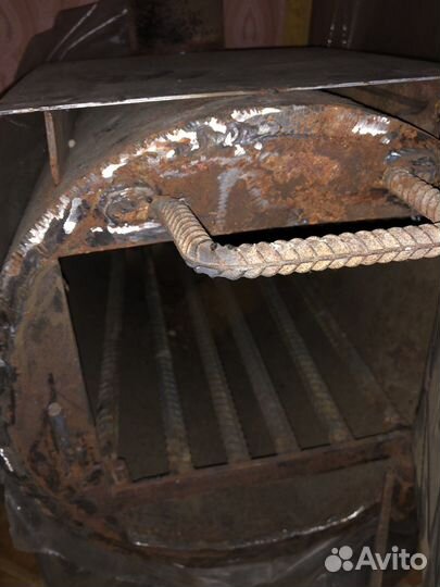 Печь для бани толстостенная