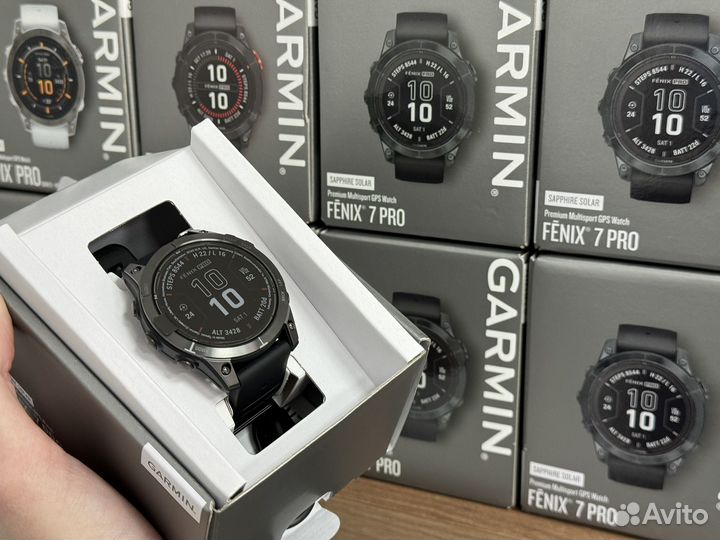 Garmin Fenix 7 Pro - Sapphire Solar Carbon Gray