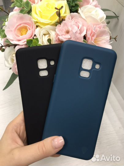 Чехол силиконовый Samsung A8