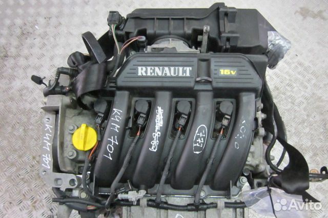 Двигатель бензин рено сценик 1.6 K4M 700