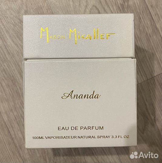 Maison Micallef ananda парфюм женский