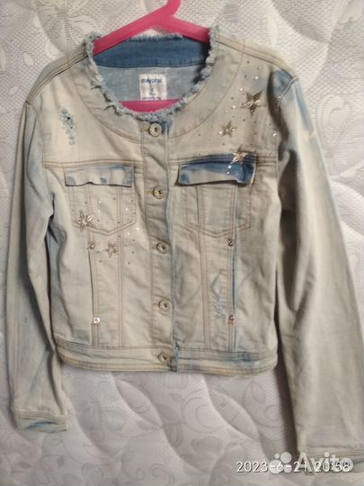Джинсовая куртка Mayoral, б/у, размер 146