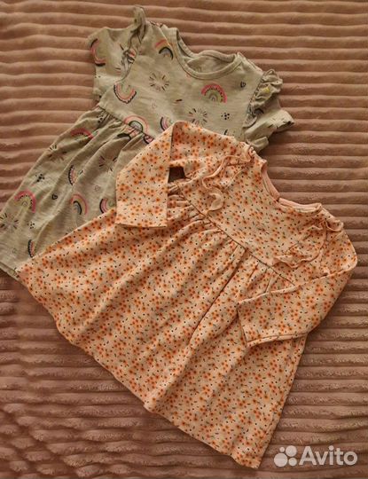 Платье для девочки 80